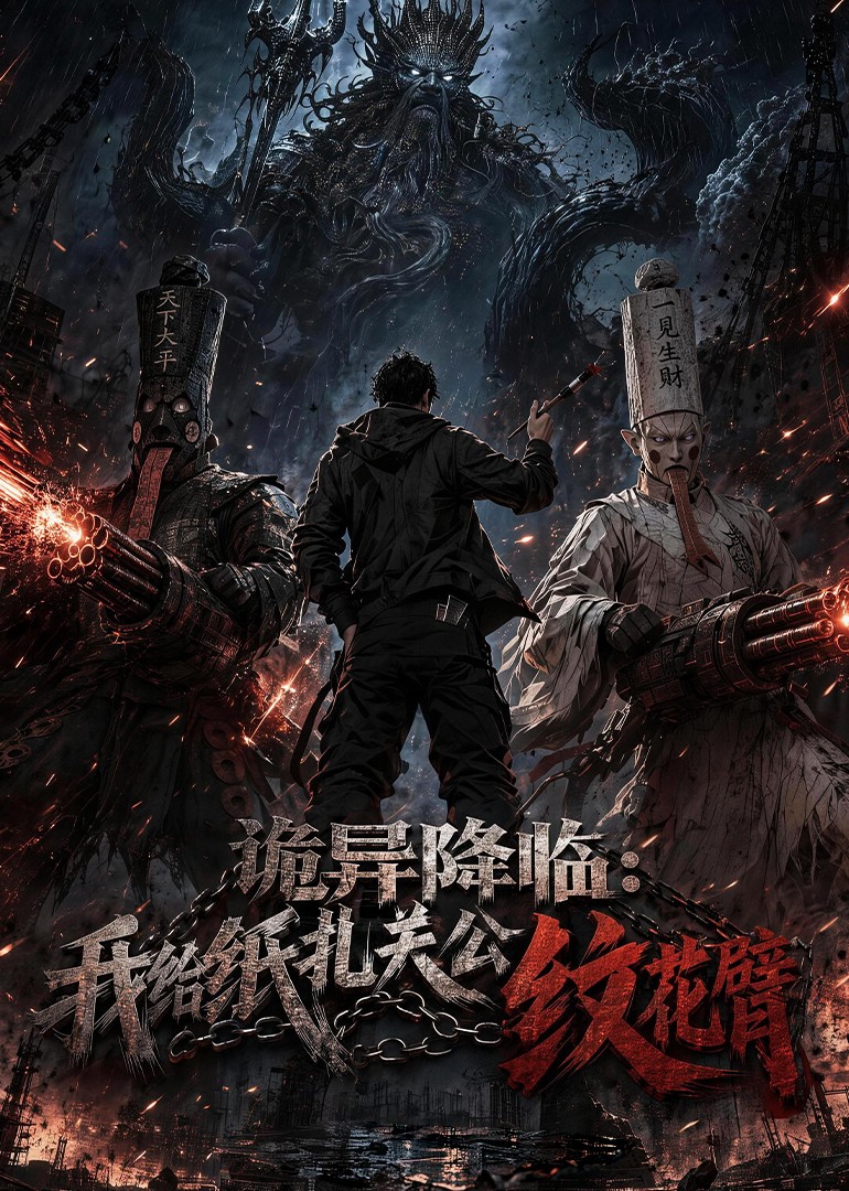 诡异降临：我给纸扎关公纹花臂