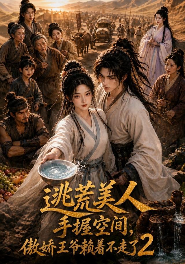 逃荒美人手握空间，傲娇王爷赖着不走了2封面图