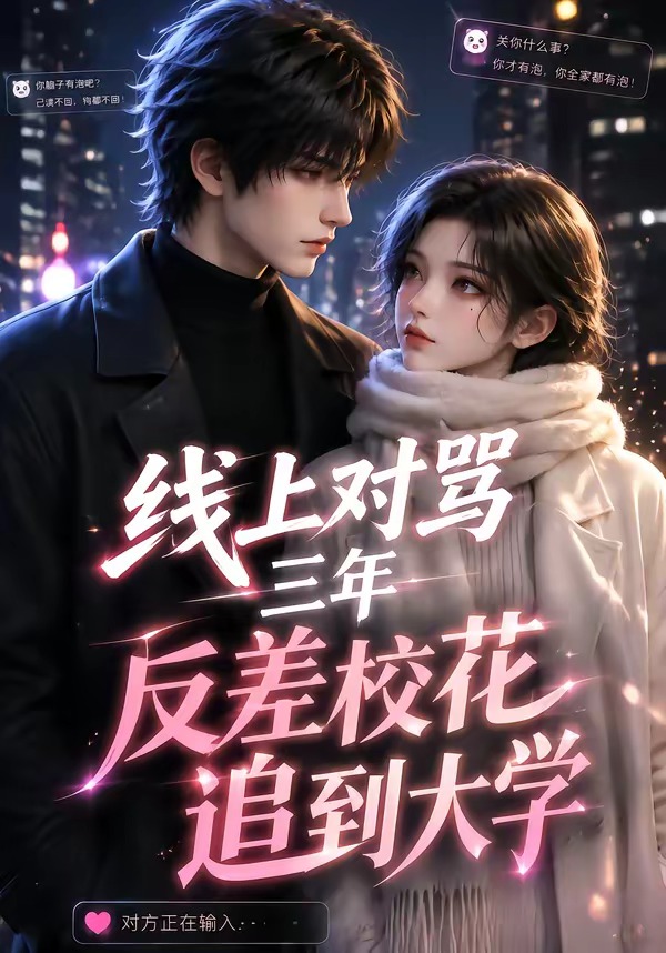 线上对骂三年反差校花追到大学